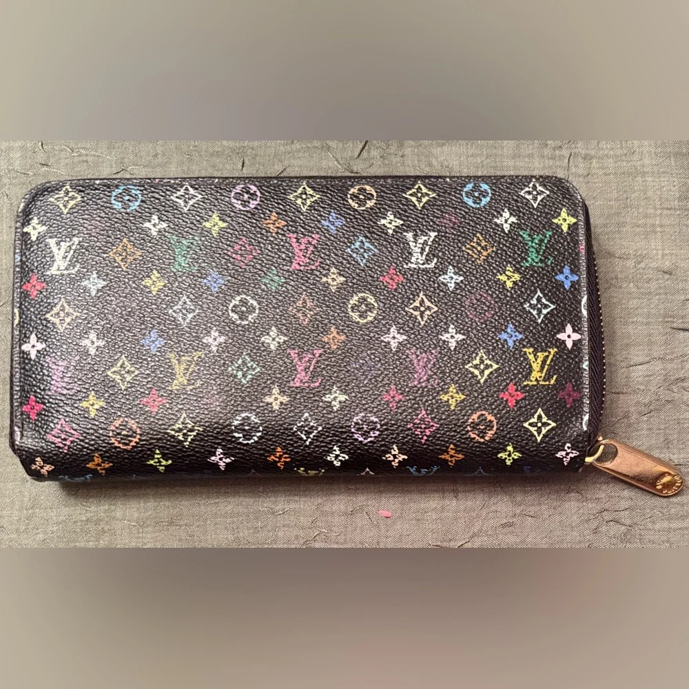 Louis Vuitton Colorful Zippy Wallet